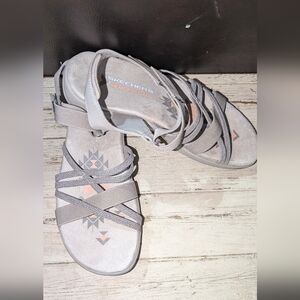 Skechers slip in stretch flex sandals